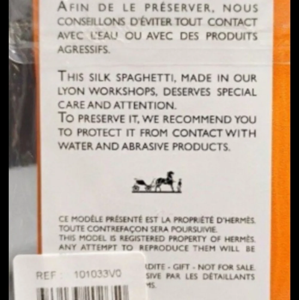 Hermès Colorful Twilly Spagetti Strings , Set Of 3 - Picture 4 of 8